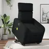 Image de Vidaxl Fauteuil de massage - Noir similicuir