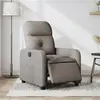 Image de vidaXL Fauteuil inclinable électrique - Taupe