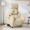 Image de vidaXL Fauteuil Inclinable de Massage Crème