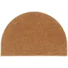 Image de vidaXL Tapis de porte coco 60x90 cm - Demi-rond