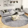 Image de VIDAXL Tapis shaggy PAMPLONA - Bleu
