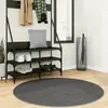 Image de vidaXL IZA Tapis - Anthracite Ø120 cm