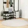 Image de vidaXL Tapis IZA Rond Crème