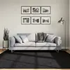 Image de vidaXL Tapis OVIEDO - Noir 200x200 cm