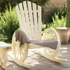 Image de vidaXL Chaises à bascule Adirondack - Lot de 2