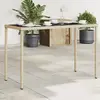 Image de vidaXL Table de jardin 115x54x74 cm - Beige
