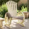 Image de vidaXL Chaise de jardin Adirondack - Bois de sapin massif
