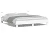 Image de vidaXL Cadre de lit avec LED sans matelas blanc 180x200 cm