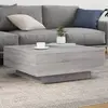 Image de vidaXL Table basse sonoma gris