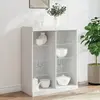 Image de vidaXL Buffet - Blanc
