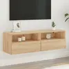 Image de VIDAXL Meuble TV Mural 100x30x30 Chêne sonoma