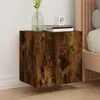 Image de vidaXL Meubles TV muraux - Chêne fumé