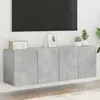 Image de Meubles TV muraux vidaXL - Gris béton