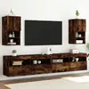 Image de vidaXL Chêne Fumé - Meubles TV à LED