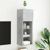 Image de Vidaxl Meuble TV avec LED - Gris béton