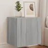 Image de VIDAXL Meubles TV muraux avec LED - Sonoma gris