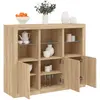 Image de vidaXL Buffets LED 3 pcs