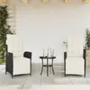 Image de VIDAXL Inclinables Jardin Noir