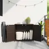 Image de vidaXL Armoire jardin 83x45x76 cm - Marron