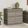 Image de vidaXL Armoire de jardin - Gris