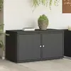 Image de vidaXL Armoire de rangement - Noir