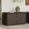 Image de vidaXL Armoire de rangement jardin 110x55x60,5 cm - Marron
