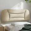 Image de vidaXL Coussin de tête de lit Hvar crème 100 cm tissu