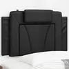 Image de vidaXL Coussin de tête de lit Viana noir 80 cm similicuir