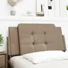 Image de vidaXL Coussin de tête de lit Zadar cappuccino 100 cm similicuir