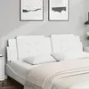 Image de vidaXL Coussin de tête de lit Zadar blanc 180 cm similicuir