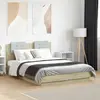 Image de vidaXL Cadre de lit sans matelas chêne sonoma 120x190 cm