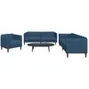 Image de VIDAXL Ensemble de canapés 3 pcs