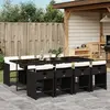Image de VidaXL Ensemble à Manger Jardin 9 Pcs