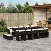 Image de vidaXL Ensemble à manger de jardin 15 pcs