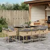 Image de VIDAXL Ensemble à manger jardin mélange beige