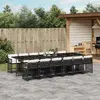 Image de vidaXL Ensemble à manger de jardin 13 pcs