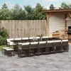Image de VIDAXL Ensemble à manger de jardin 17 pcs - Rotin