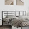 Image de vidaXL Tête de lit de remplacement métal noir 193 cm