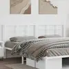 Image de vidaXL Tête de lit de remplacement métal blanc 200 cm