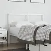 Image de vidaXL Tête de lit de remplacement métal blanc 120 cm