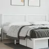 Image de vidaXL Tête de lit de remplacement métal blanc 200 cm