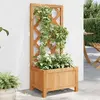 Image de VIDAXL Jardinière marron bois sapin
