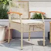 Image de Vidaxl Chaises de jardin et coussins - Résine tressée et acacia (lot de 2)