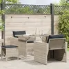 Image de Salon de jardin VIDAXL - Gris clair