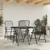 Image de vidaXL Ensemble à manger de jardin 5 pcs