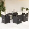 Image de VidaXL Ensemble à Manger de Jardin 7 Pcs