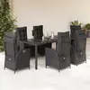 Image de VIDAXL 7pcs Noir