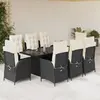 Image de VidaXl Ensemble à manger de jardin 9 pcs