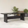 Image de VIDAXL Table de jardin - Noir
