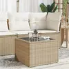 Image de vidaXL Table de jardin - Beige